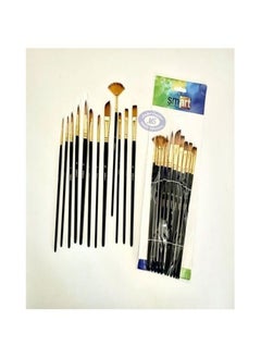 Smart 12pcs Brushes Set Oil Acrylic Watercolor Brushes Smart  - Image 1