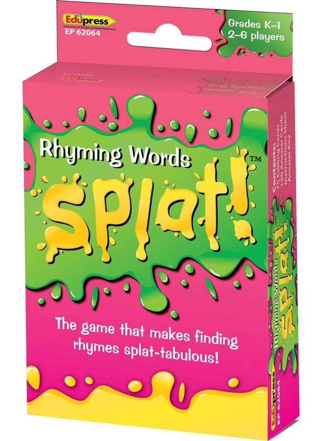 Teacher Created Resources Rhyming Words Splat Game - Image 1