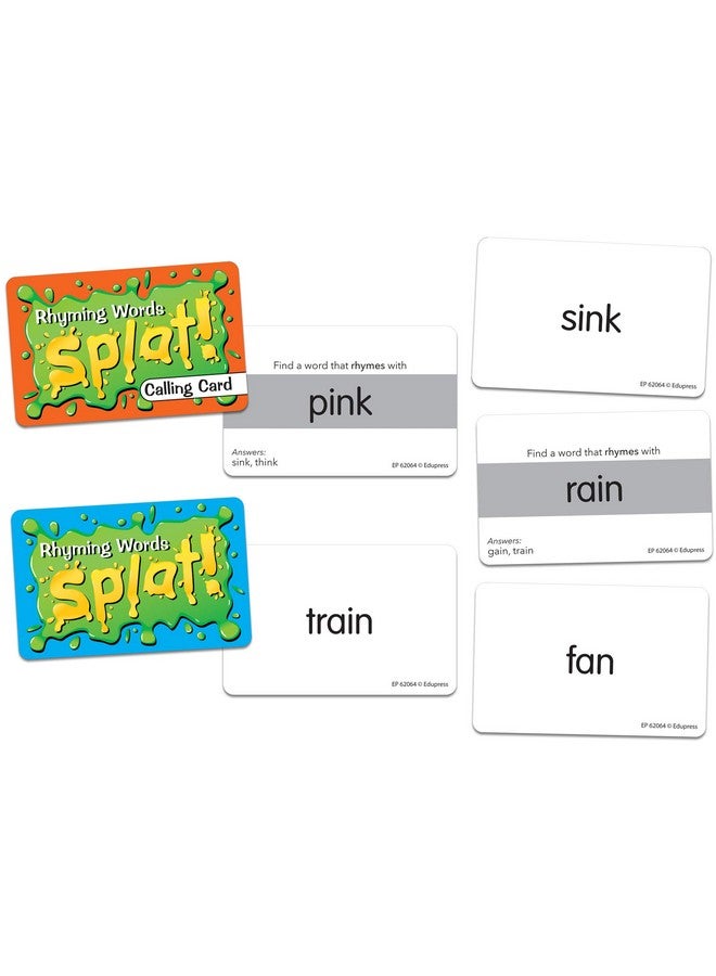 Teacher Created Resources Rhyming Words Splat Game - Image 2