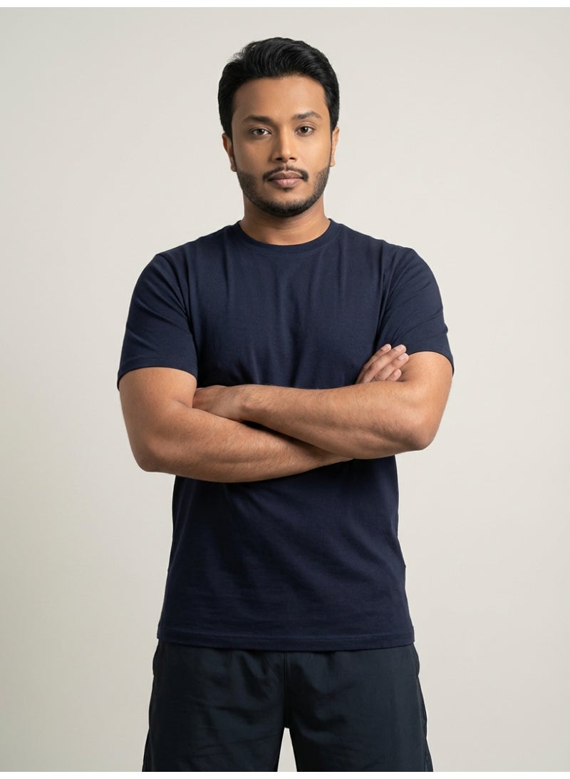 aegis store Mens t-shirt navy blue - Image 5