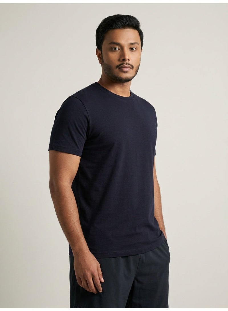 aegis store Mens t-shirt navy blue - Image 1