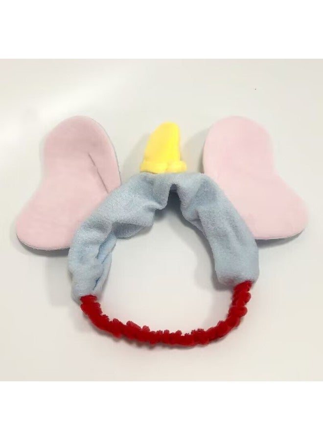 Cyber Celebrant Hyaluronic Acid Duck Clothes Accessories Plush Toy Lamb Bear Suit Accessories Doll Sweater Skirt Bag-Color:Elephant Hair Band-Height:Suitable For 30cm Hyaluronic Acid Duck  - Image 1