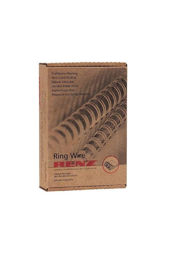 RENZ 100-Pieces Binding Wire 3:1 5.5mm Black Color - Image 1
