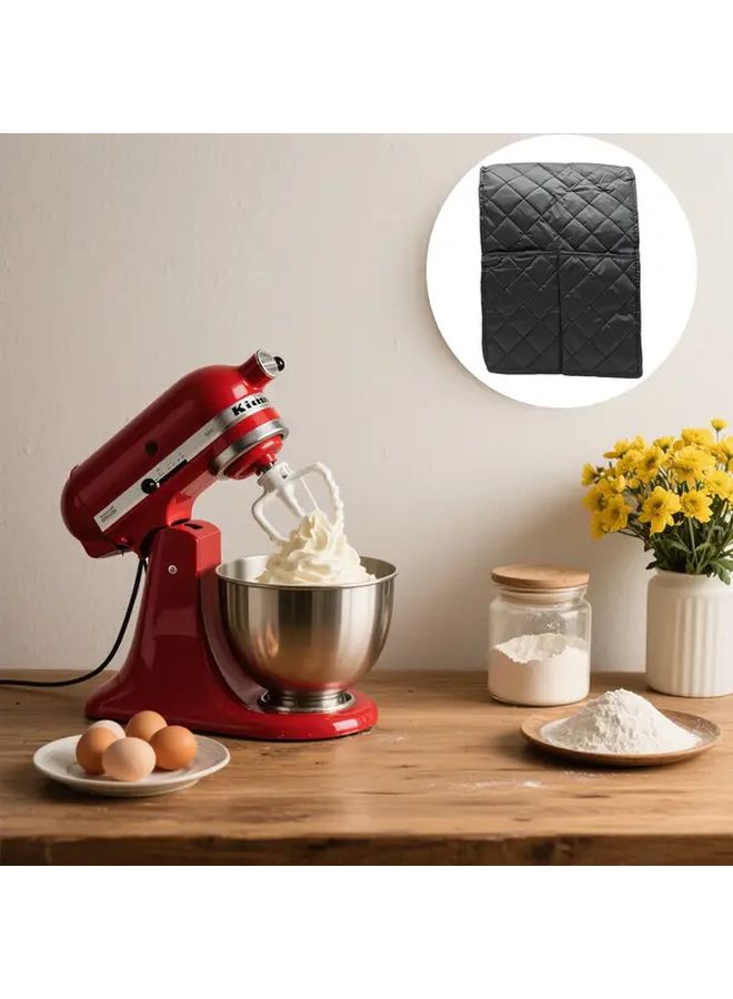 Brown Quilted Polyester Blender Cover Set Kitchen Countertop Appliance Protector - Image 4