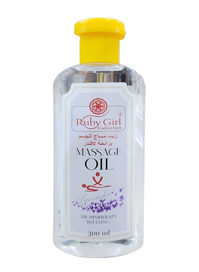 Ruby Girl - Lavender Massage Oil 300ml - Image 1
