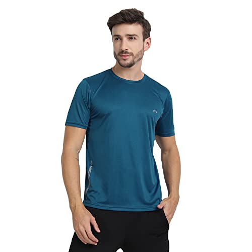 FTX Mens Polyester Regular Fit T-Shirt Multicolor L - Image 2