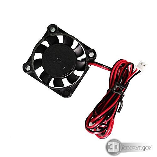 3DInnovations 3D Printer Extruder/Hotend Cooling Fan 40X40X10 mm, 0.12A, Cable 1 Meter Long with XH2.54 White Connector (12v) - Image 2