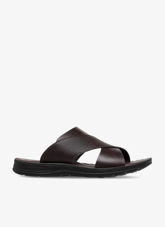 LBL by Shoexpress Men Cross Strap Arabic Sandals