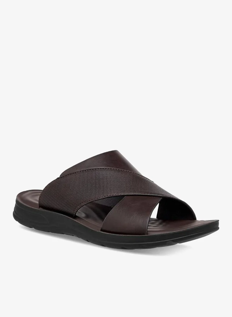 LBL by Shoexpress Men Cross Strap Arabic Sandals