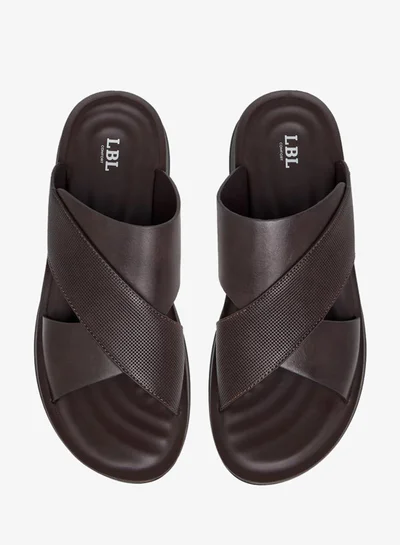 LBL by Shoexpress Men Cross Strap Arabic Sandals