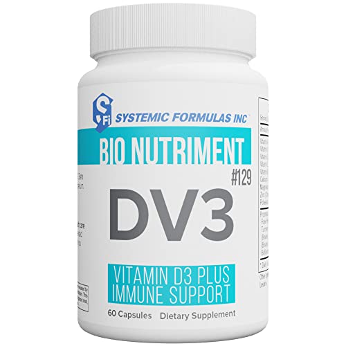 Systemic Formulas Systemic Formulas DV3 BioNutriment Vitamin D3 Plus Immune Support 