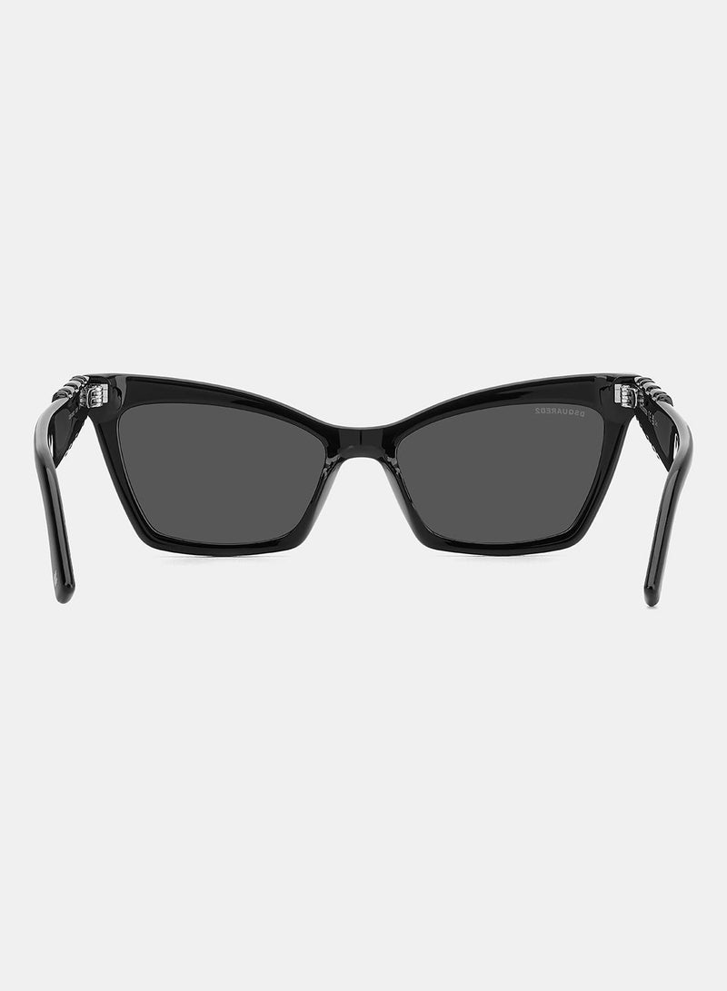 Dsquared Women Cat Eye Sunglasses 55 ICON 0026/S - Image 4