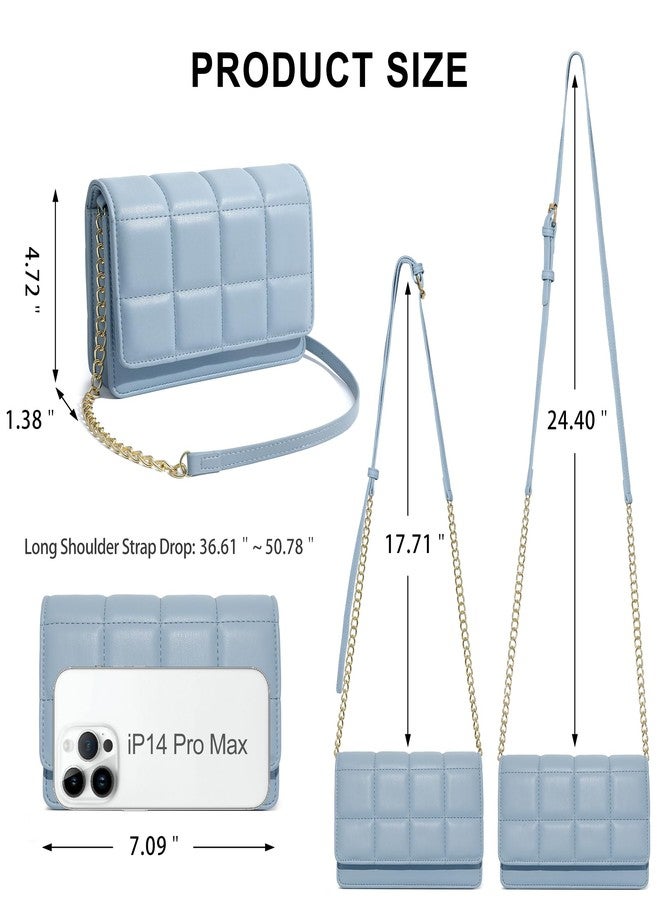 KUKOO Small Crossbody Bag for Women Cell Phone Wallet Purse Clutch Handbags with Credit Card Slots - Image 4