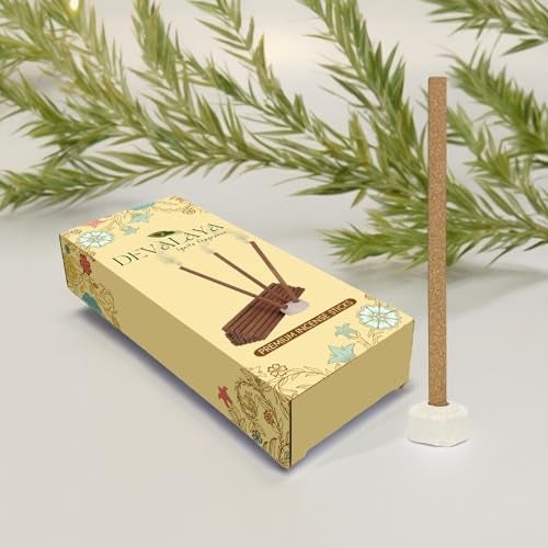 Devalaya Queen Pineapple Dhoop Sticks (20 Sticks, Pack of 1), Bambooless Incense Sticks, Agarbatti for Pooja, 100% Charcoal-Free,4-inch Length, 25-Minute Burn Time with Ceramic Strand - Image 5
