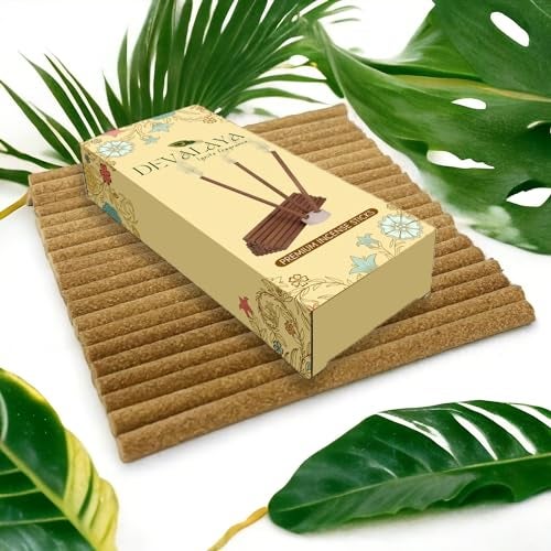 Devalaya Queen Pineapple Dhoop Sticks (20 Sticks, Pack of 1), Bambooless Incense Sticks, Agarbatti for Pooja, 100% Charcoal-Free,4-inch Length, 25-Minute Burn Time with Ceramic Strand - Image 4