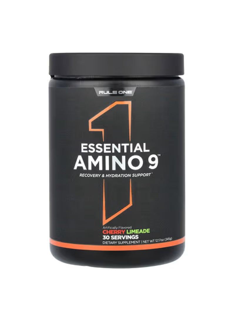 أمينو 9 أساسي، نكهة الكرز والليمون، 12.17 أونصة (345 جم)