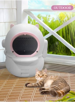 Kidle Intelligent Cat Litter Pan Large Capacity Automatic Cat Litter Box Closed Deodorising Cat Litter Box ﻿  - Image 2