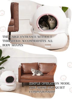 Kidle Intelligent Cat Litter Pan Large Capacity Automatic Cat Litter Box Closed Deodorising Cat Litter Box ﻿  - Image 4