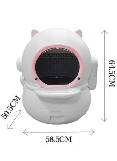 Kidle Intelligent Cat Litter Pan Large Capacity Automatic Cat Litter Box Closed Deodorising Cat Litter Box ﻿  - Image 5