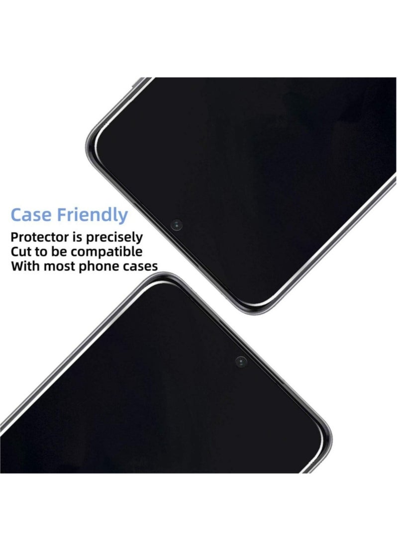 vesus (2 Pack)Privacy Screen protector compatible with Samsung Galaxy S21+ Screen Protector Tempered Glass [Anti-Glare][HD Full Coverage][Easy Installation][Scratch Resistant][9H Hardness] - Image 4