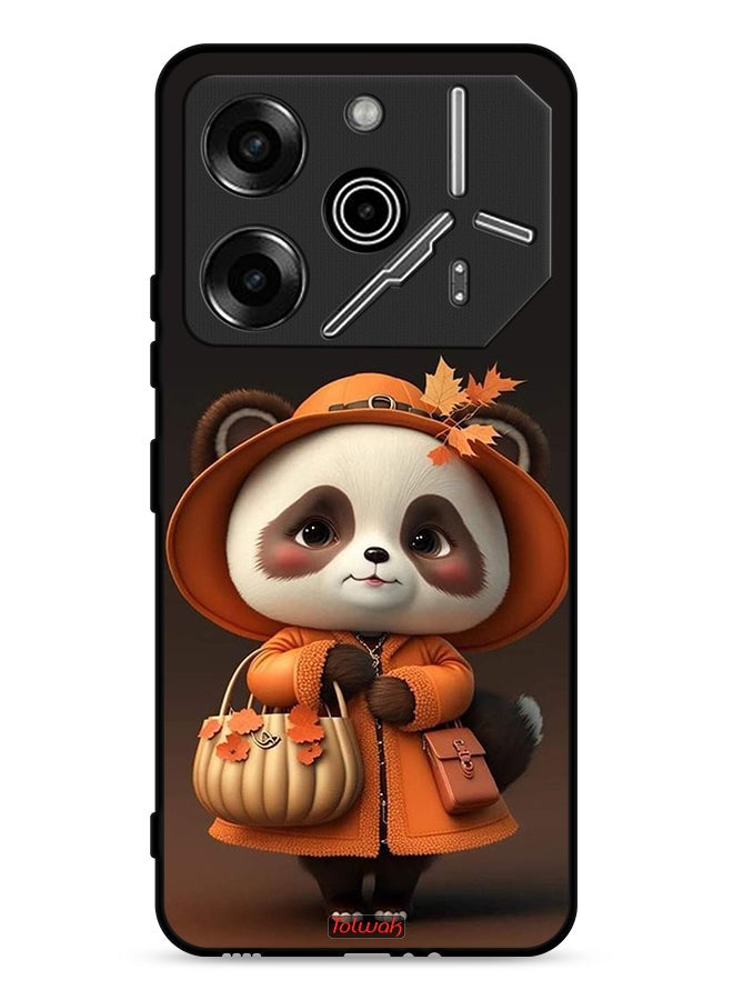 Tolwak Tecno Pova 6 Pro 5G Protective Case Cover Cute Panda Lady Style - Image 1