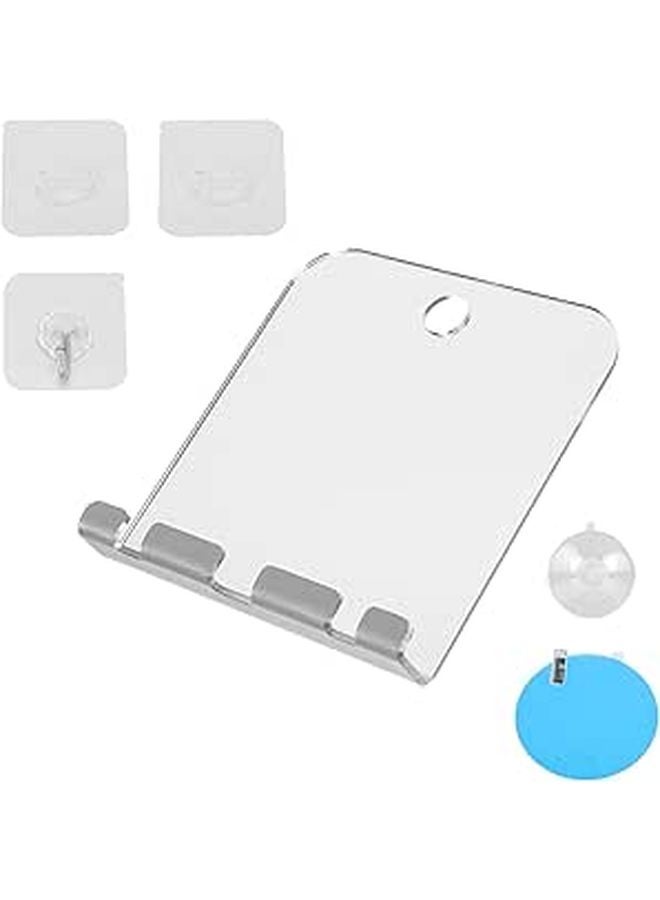 Acrylic Unbreakable Square Anti Fog Makeup Mirror Set Travel Bathroom Vanity Shaving - Image 1