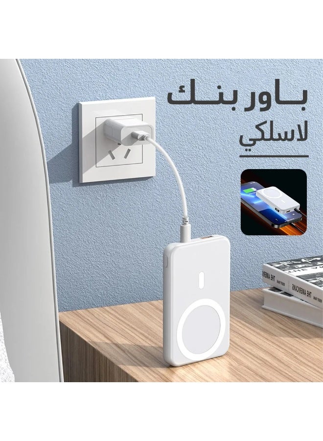 كيليسا بنك طاقة لاسلكي سريع الشحن P72 – شاحن محمول بسعة 10000 مللي أمبير للهواتف الذكية والأجهزة اللوحية - Image 5