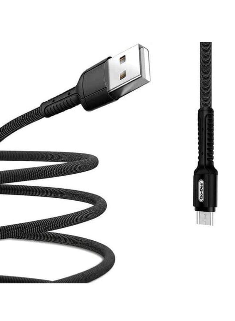 Go-Des Micro USB Superfast Charging Data cable & Upto 480 Mbps Transfer Speed - Image 1