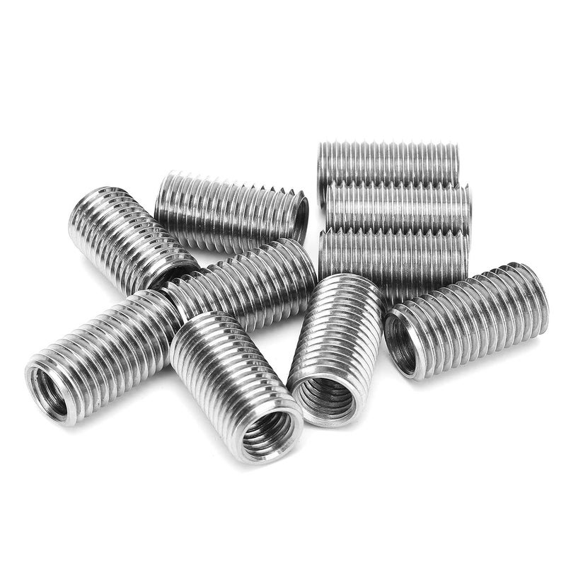 Standard Repair Nut Kit 10Pcs Slotted Design Fastening Hardware Thread Applications - Image 1