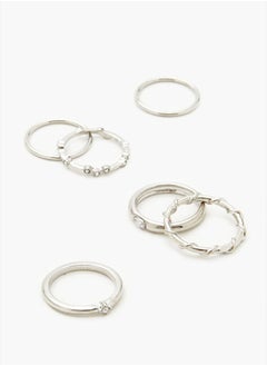 FOREVER 21 Rhinestone Ring Set  - Image 3