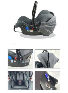 Kidilo Car seat for children with forward and rear facing positions and safety belt, the seat is easy to remove and install, padded, soft and comfortable for the child to sit on  - Image 3