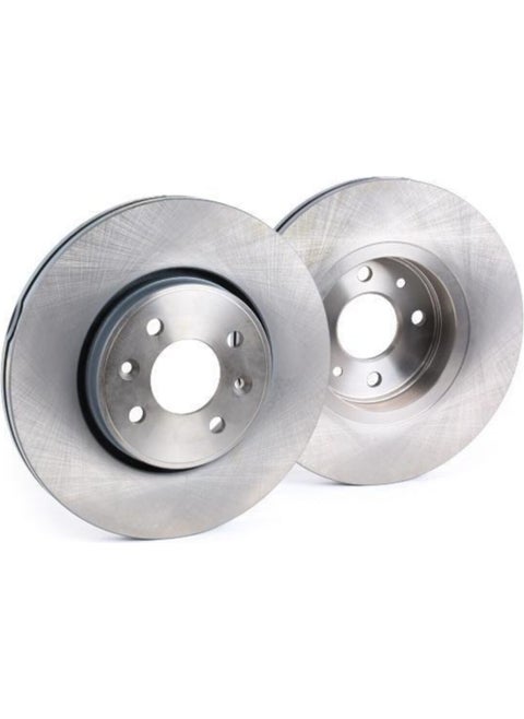 Renault Clio III 3 Front Brake Disc 4 Lug Nut Set 7701207829