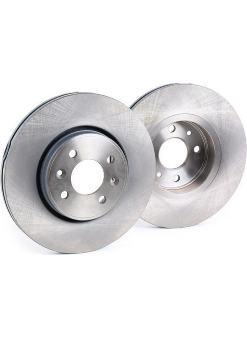 TRW - Renault Clio III 3 Front Brake Disc 4 Lug Nut Set 7701207829 - Image 1