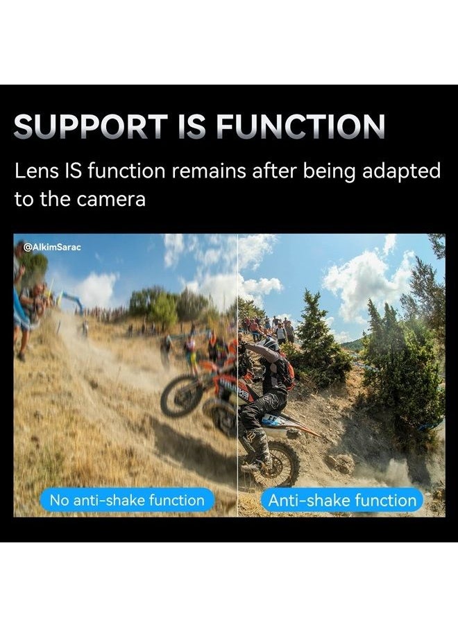 7artisans - EF-EOS R Lens Adapter Auto-Focus Lens Speedbooster Converter Ring Compatible for Canon EF/EF-R Lens and Canon EOS R-Mount Camera for Canon EOS R, RP, R3, R5, R6, R7, R10 - Image 1