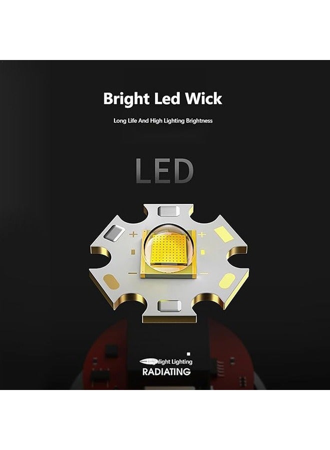 LED مصباح مصباح مفتاح, قوية مصباح مصباح الجيب الصغير القابل لإعادة الشحن, 2000 لومن مصباح مصباح مصباح LED, أدى مصباح مصباح مشعل التخييم فانوس للإضاءة في الهواء الطلق, المشي لمسافات طويلة, الطوارئ - Image 3