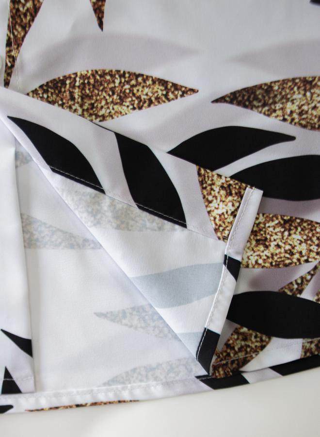 تايك تو قميص بأزرار وأكمام طويلة بطبعة جرافيك - Image 4