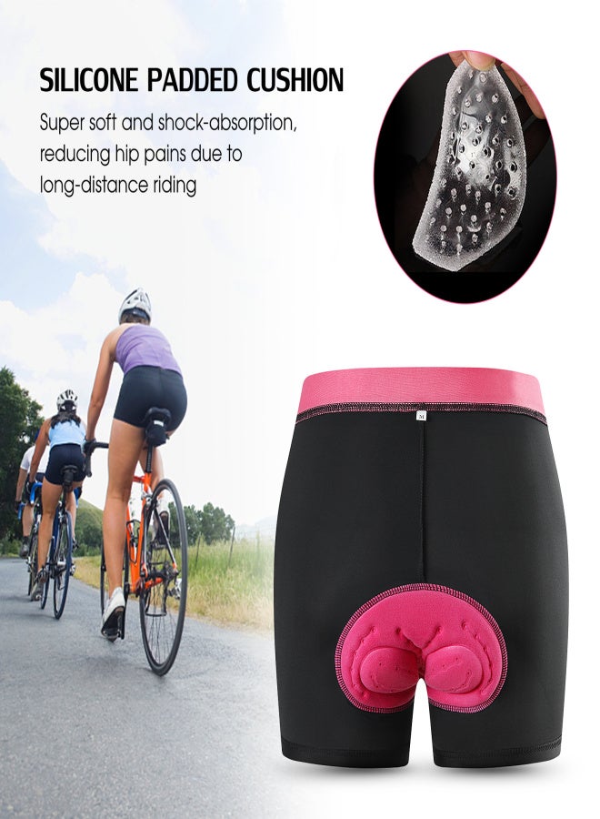 WOSAWE Women Cycling Underwear Padded Bike Shorts Breathable MTB Bicycle Biking Shorts - Image 3