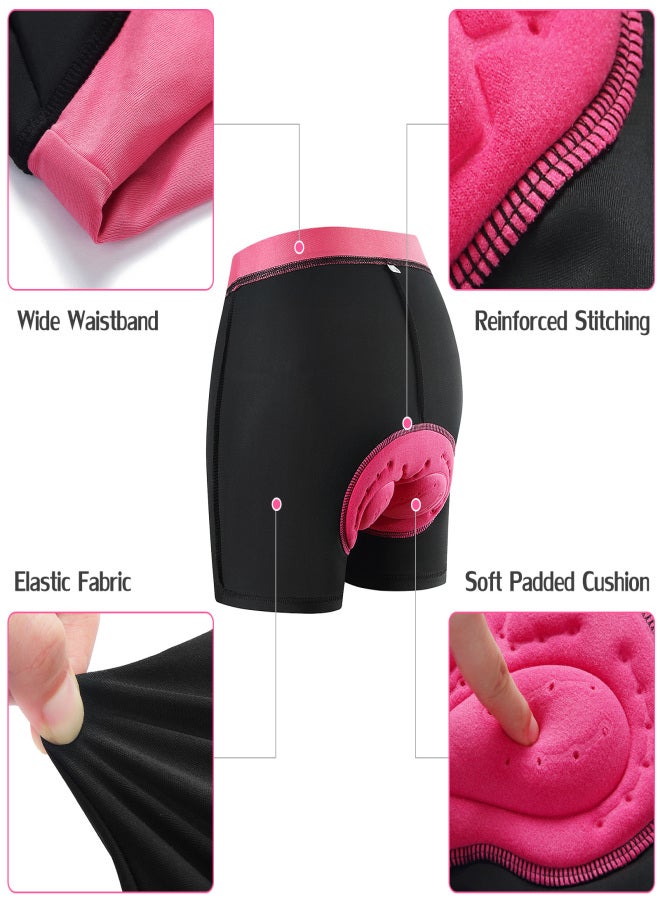 WOSAWE Women Cycling Underwear Padded Bike Shorts Breathable MTB Bicycle Biking Shorts - Image 4