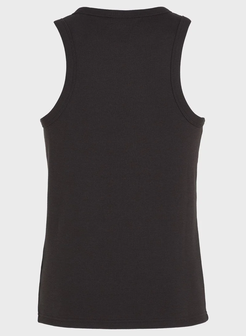 Calvin Klein Jeans Logo Tank Tops