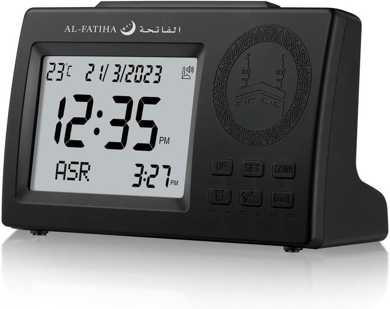 Muslim Azan Clock, LED Prayer Clock, Athan Table Clock, Read Home/Office/Mosque Digital Azan Clock Home Decor - Image 1