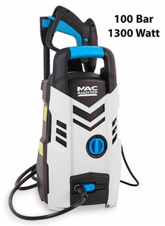 Mac Allister Pressure Washer High Performance 1300 watt Pressure with Self-Priming Ideal For Home Garden And Car 100 Bar  - Image 1