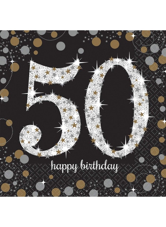 Amscan Sparkling Celebration 50 Round Prismatic Plates 9" Pack Of 8 - Image 3