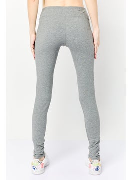 UNDER ARMOUR Women Sportswear Fit Brand Logo Training Leggings, Grey  - Image 3