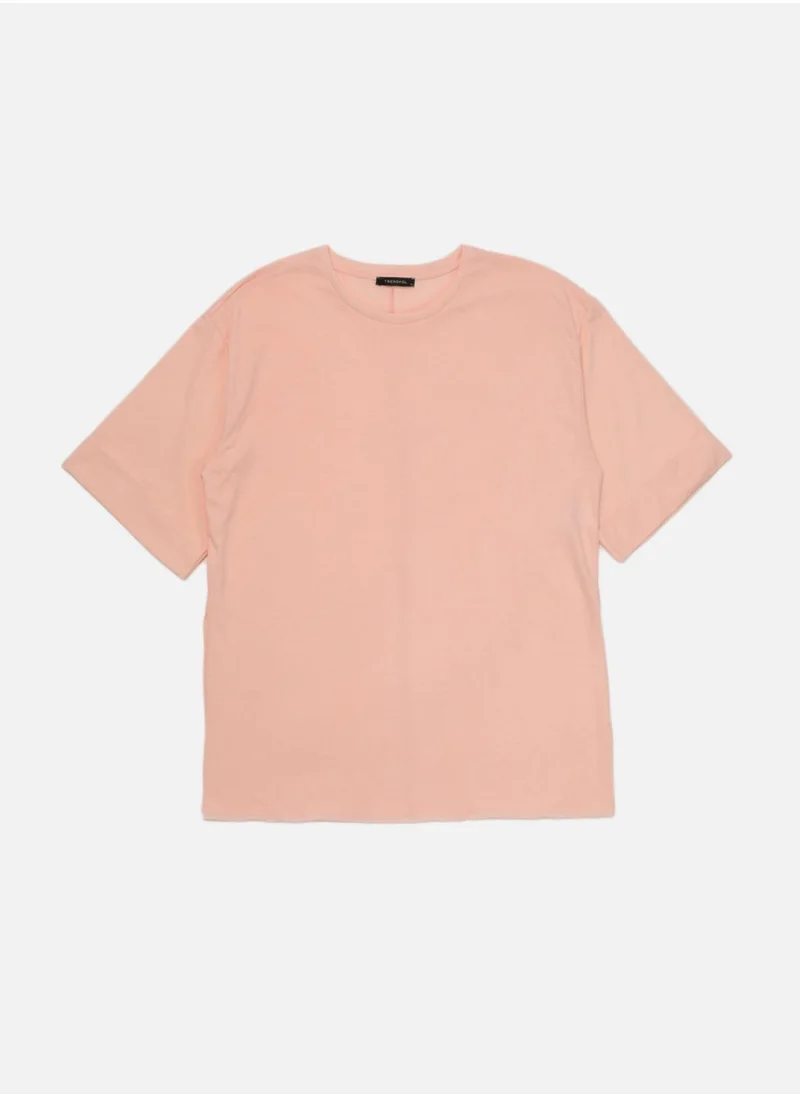 trendyol Side Split Oversized T-Shirt