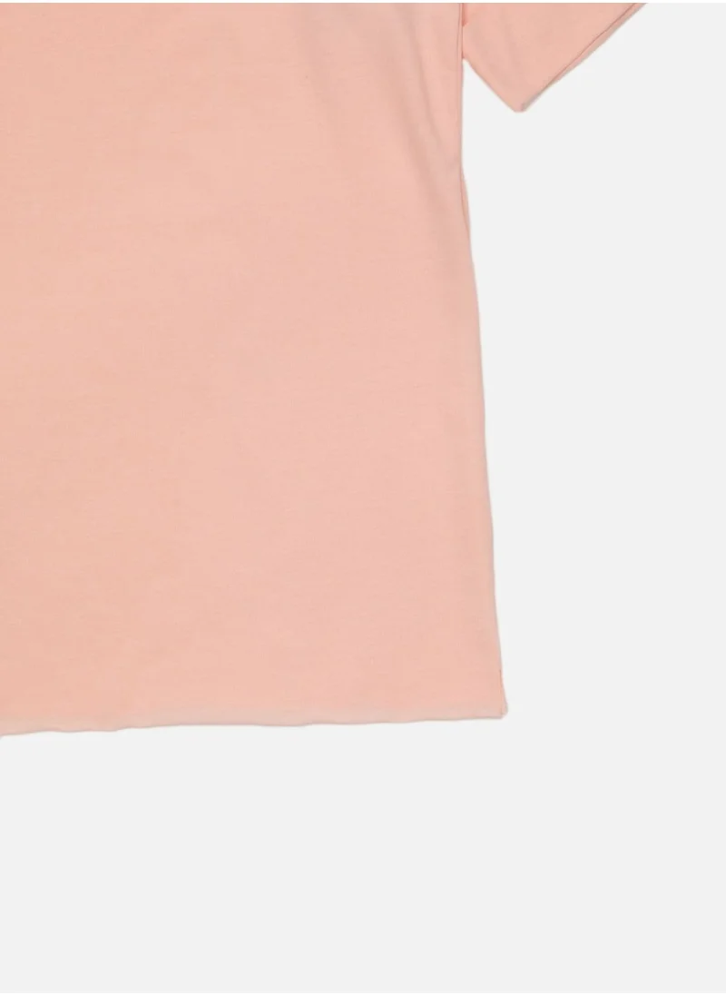 trendyol Side Split Oversized T-Shirt