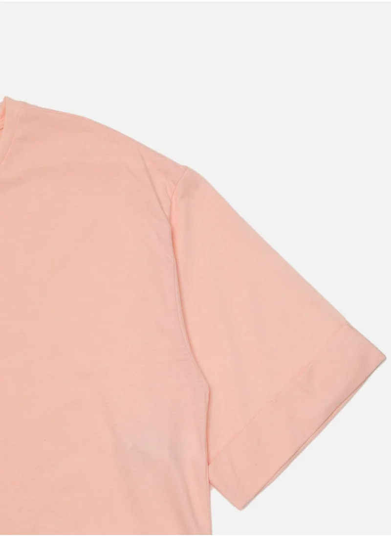 trendyol Side Split Oversized T-Shirt
