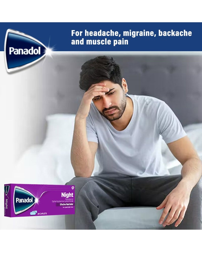 Panadol Night 24 Tablets - Image 2