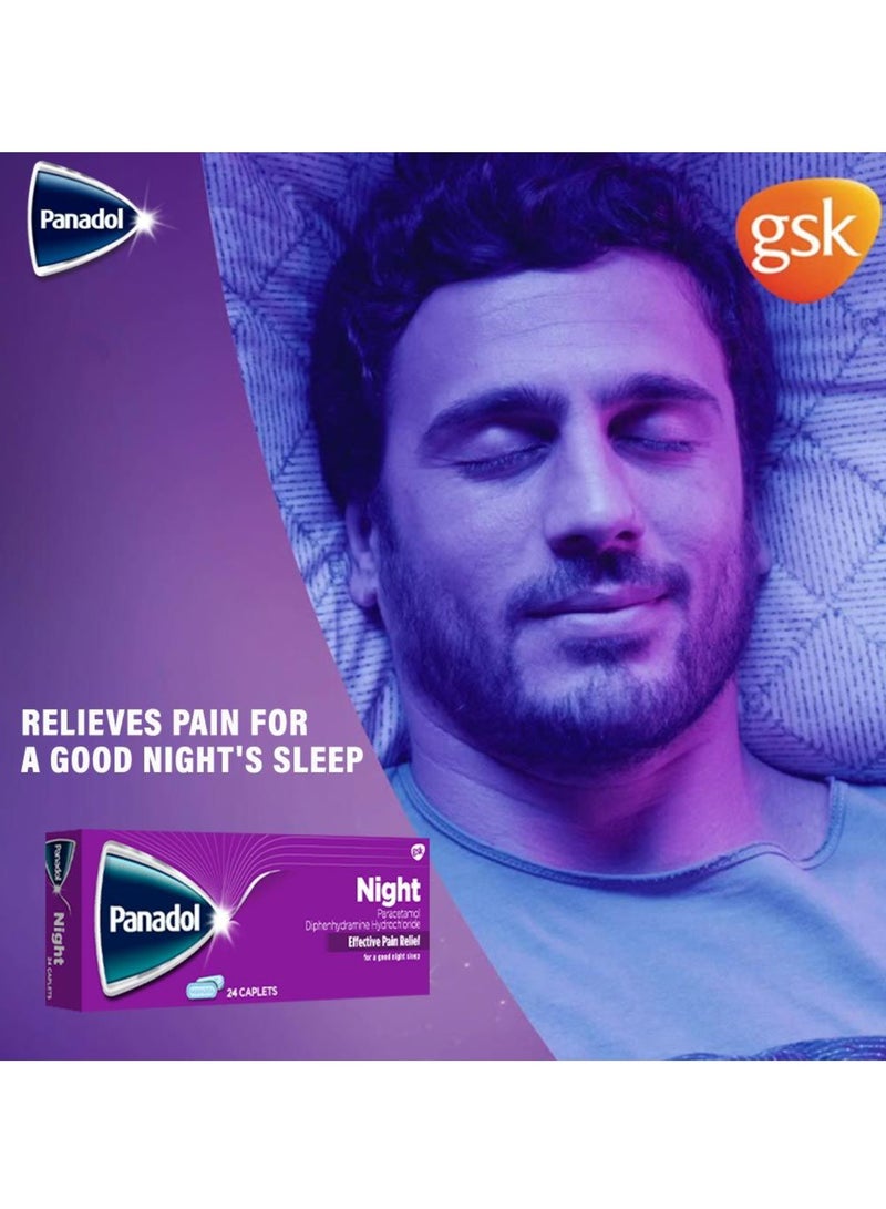 Panadol Night 24 Tablets - Image 3
