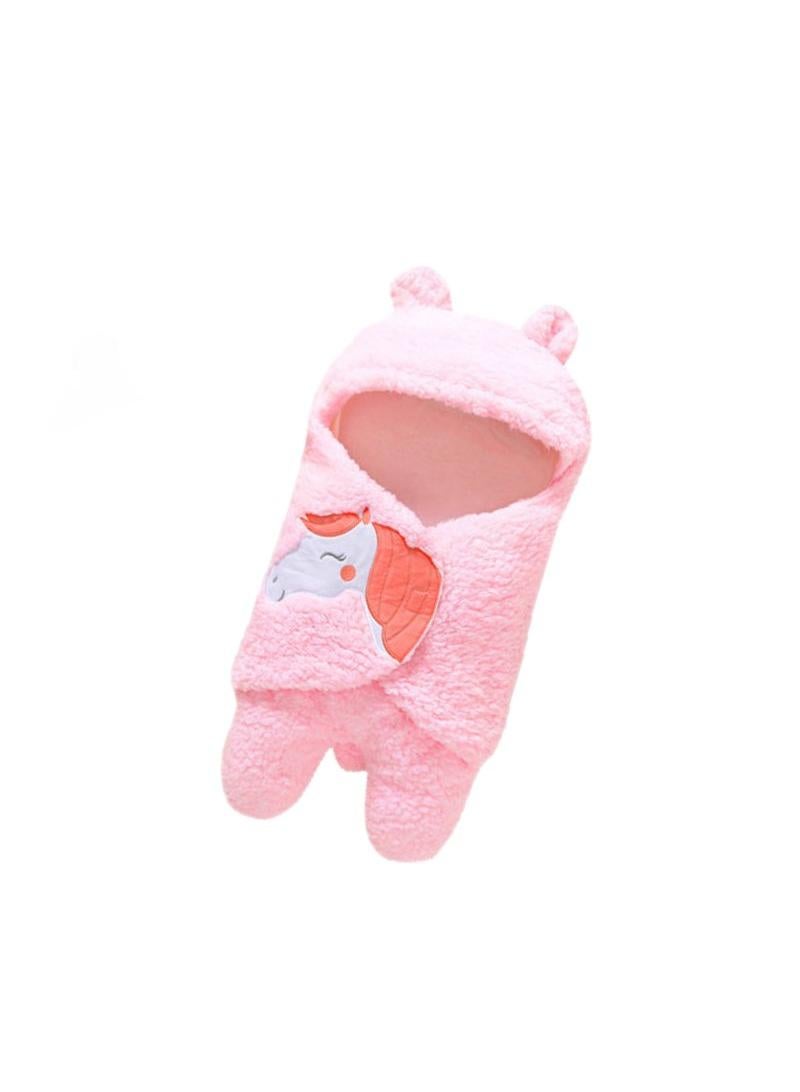 general Adjustable Soft Baby Swaddling Infant Hooded Wearable Blanket Sleeping Bag - Image 1