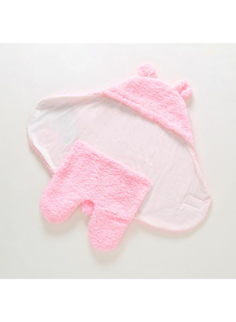 general Adjustable Soft Baby Swaddling Infant Hooded Wearable Blanket Sleeping Bag - Image 3